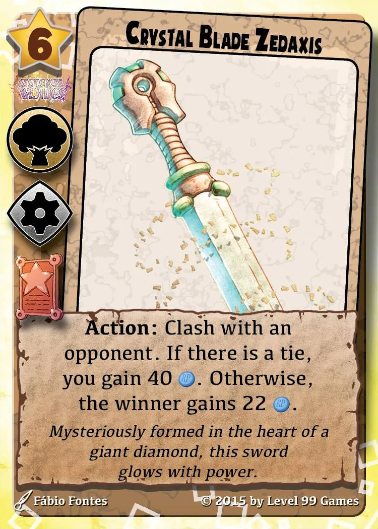 Crystal Blade Zedaxis (Bronze Promo Base)