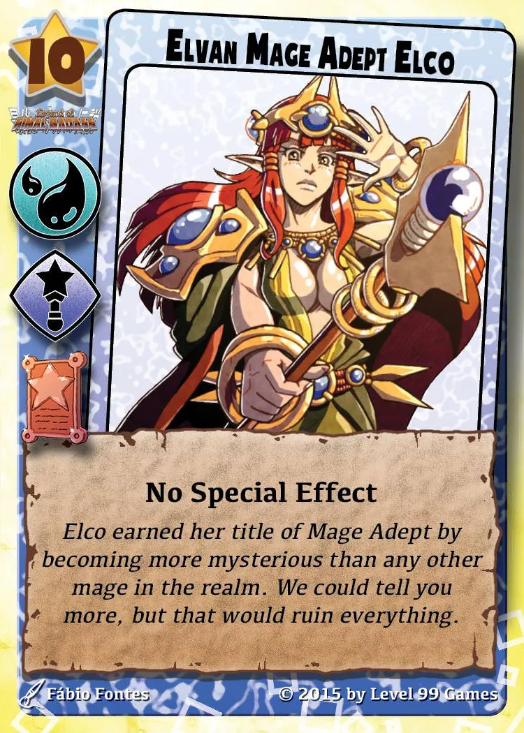 Elvan Mage Adept Elco (Bronze Promo Base)