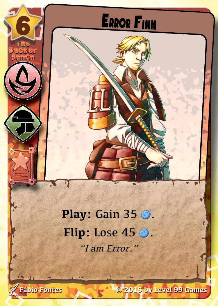 Error Finn (Bronze Promo Base)