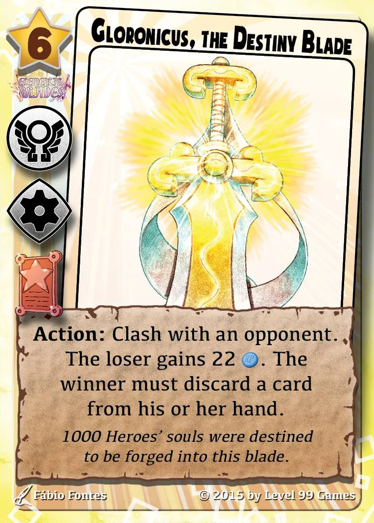 Gloronicus, the Destiny Blade (Bronze Promo Base)