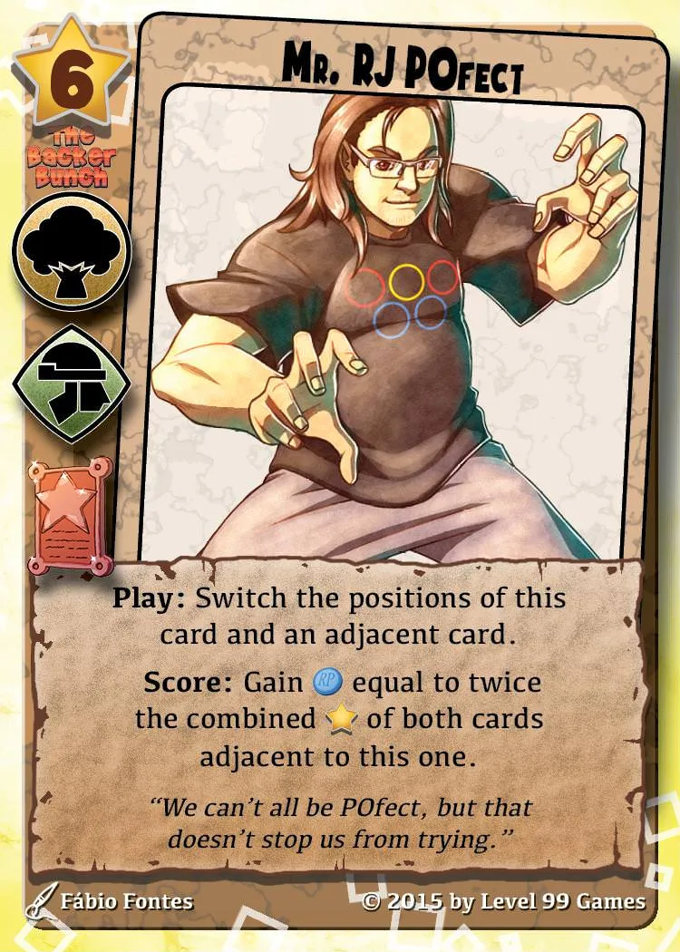 Mr. RJ POfect (Bronze Promo Base)