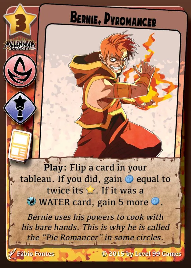 Bernie, Pyromancer (Core Base)