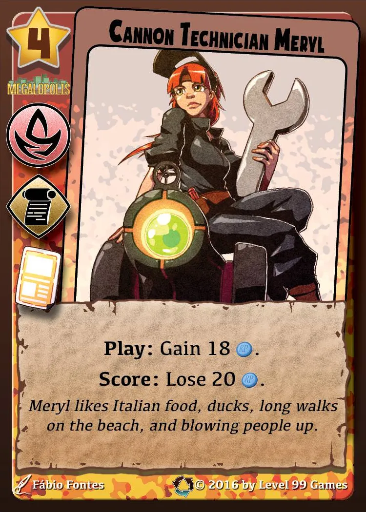 Cannon Technician Meryl (Core Base)