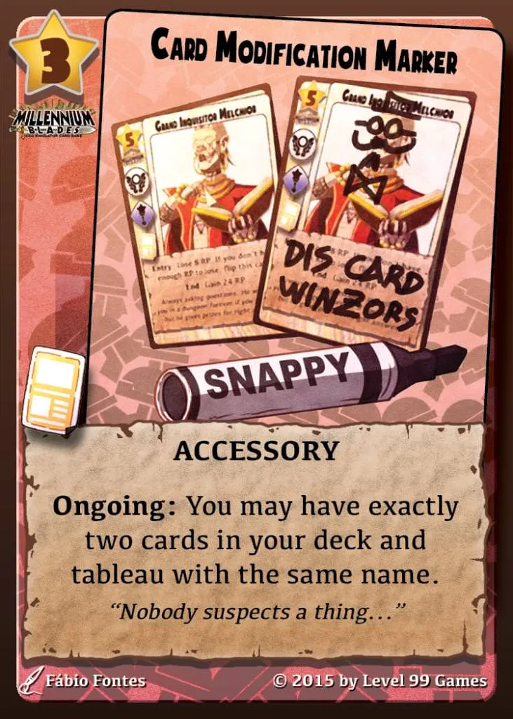 Card Modification Marker (Core Base)