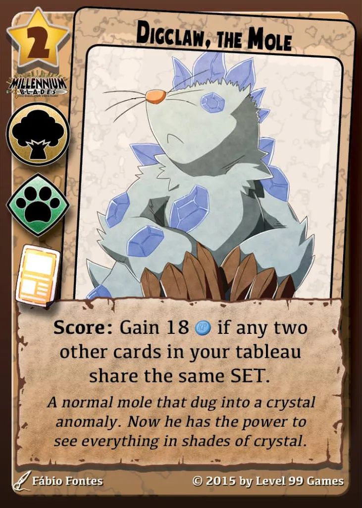 Digclaw, the Mole (Core Base)