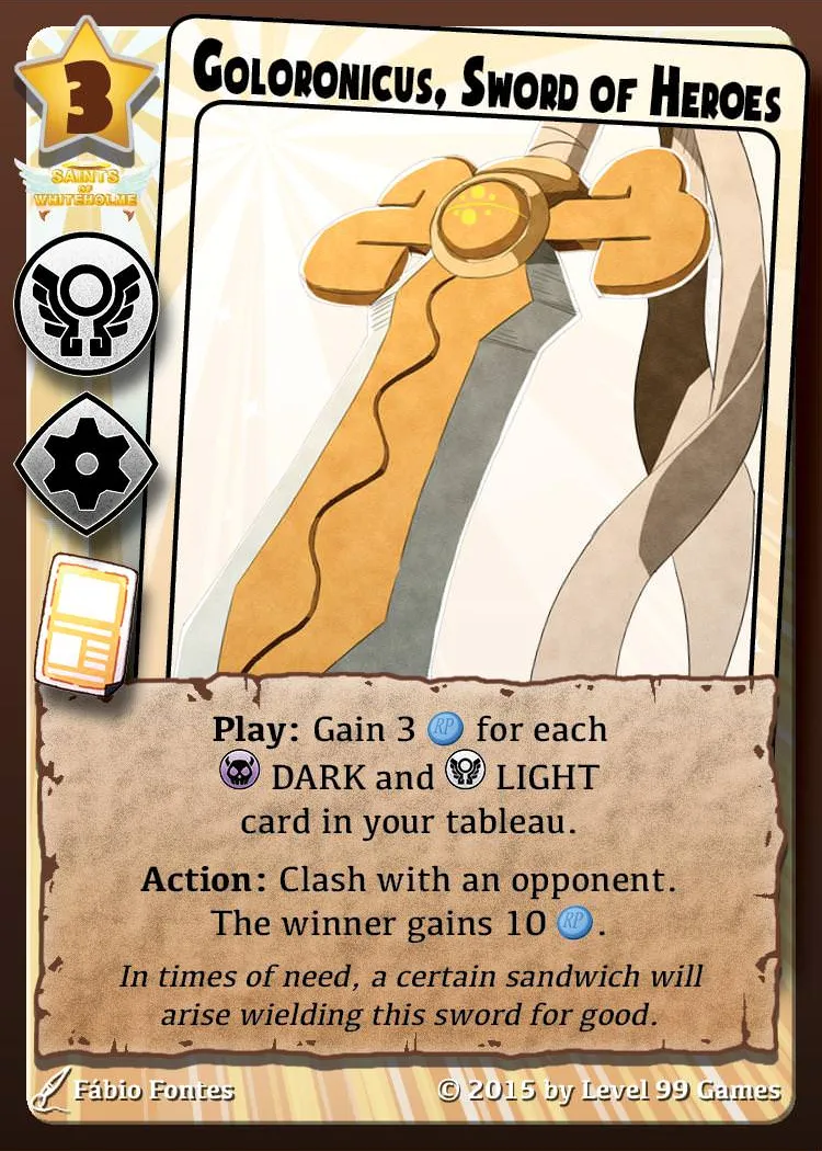 Goloronicus, Sword of Heroes (Core Base)