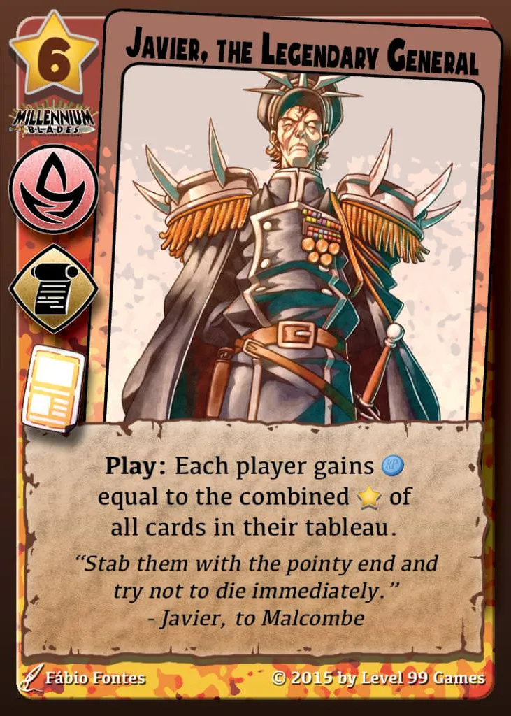 Javier, the Legendary General (Core Base)