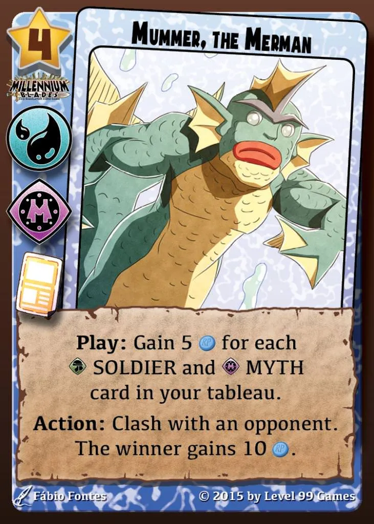 Mummer, the Merman (Core Base)