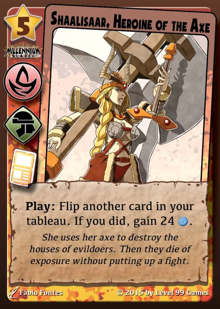 Shaalisaar, Heroine of the Axe (Core Base)
