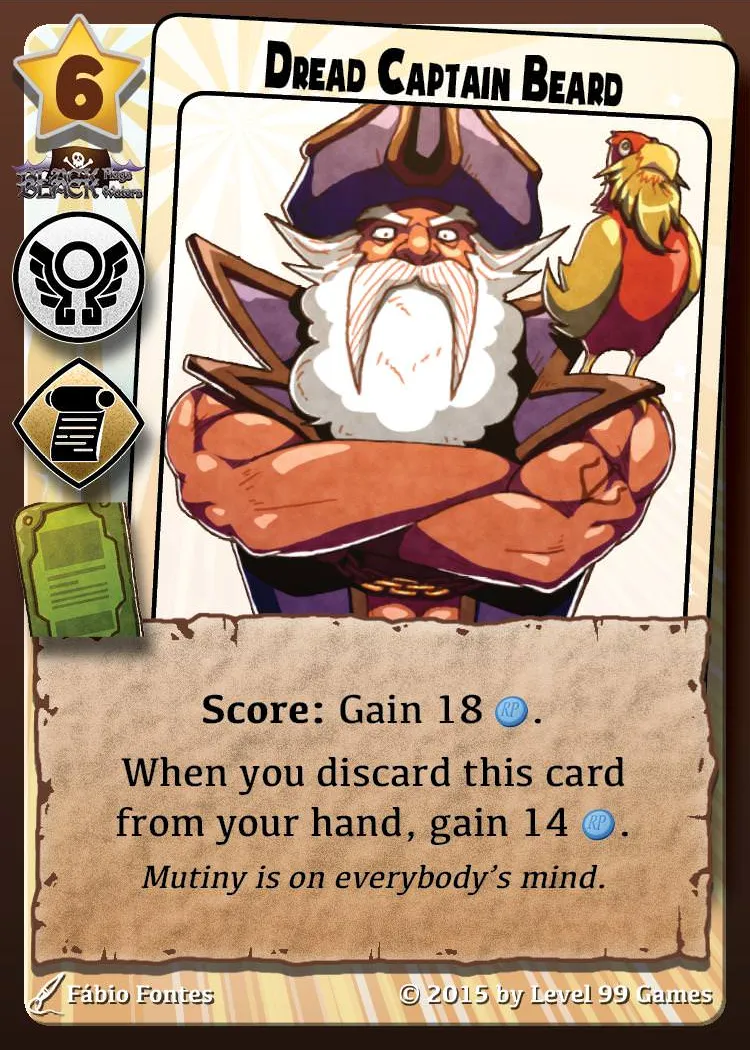 Dread Captain Beard (Expansion Base)
