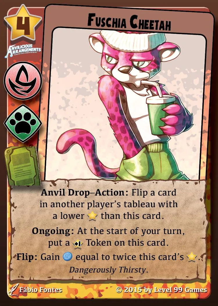 Fuschia Cheetah (Expansion Base)