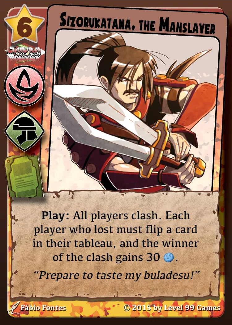 Sizorukatana, the Manslayer (Expansion Base)
