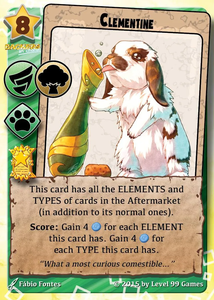 Clementine (Gold Promo Base)