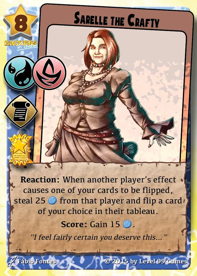 Sarelle the Crafty (Gold Promo Base)