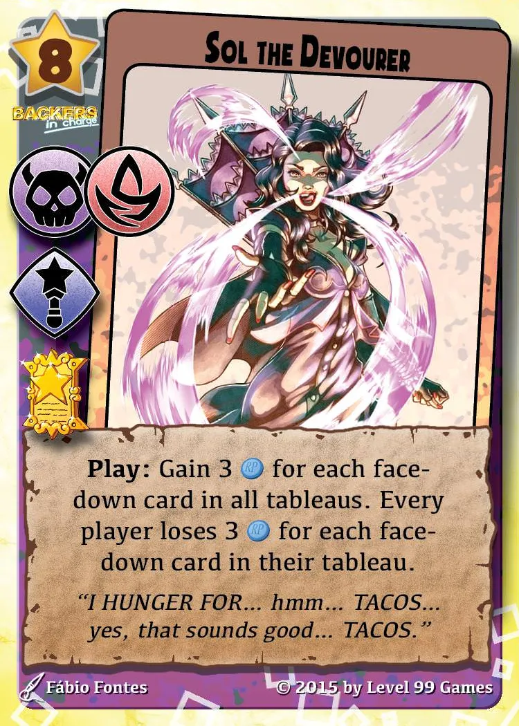 Sol the Devourer (Gold Promo Base)
