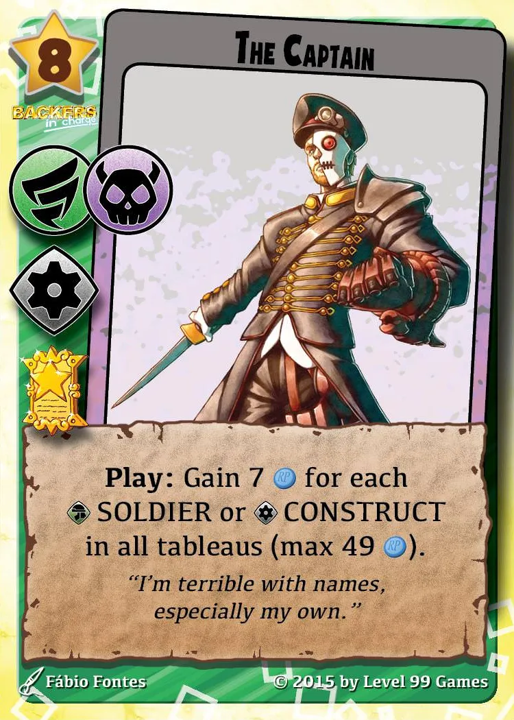 The Captain (Gold Promo Base)