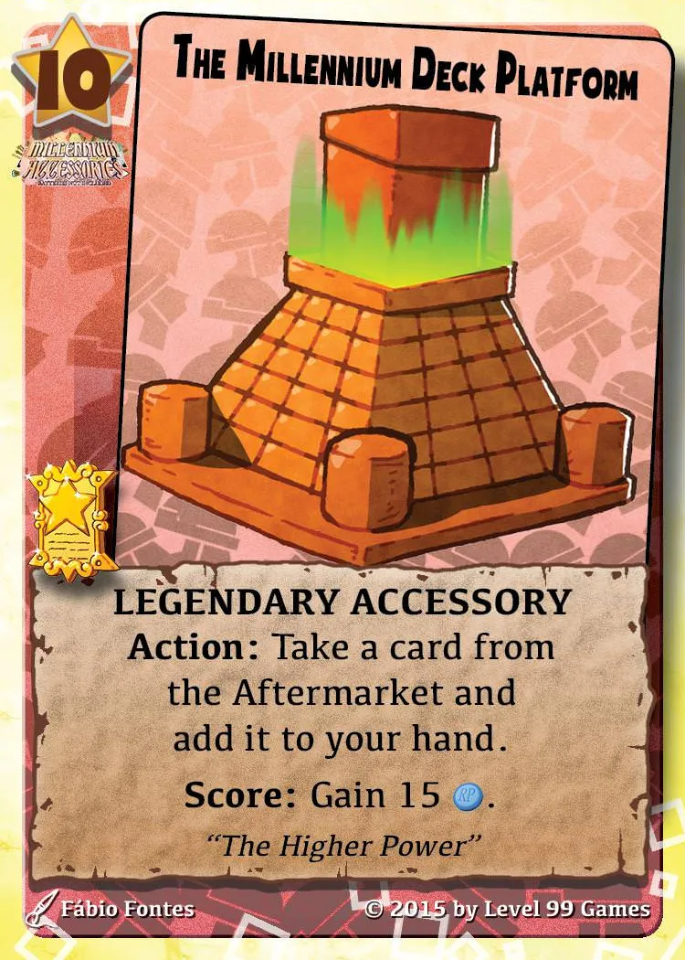The Millennium Deck Platform (Gold Promo Base)