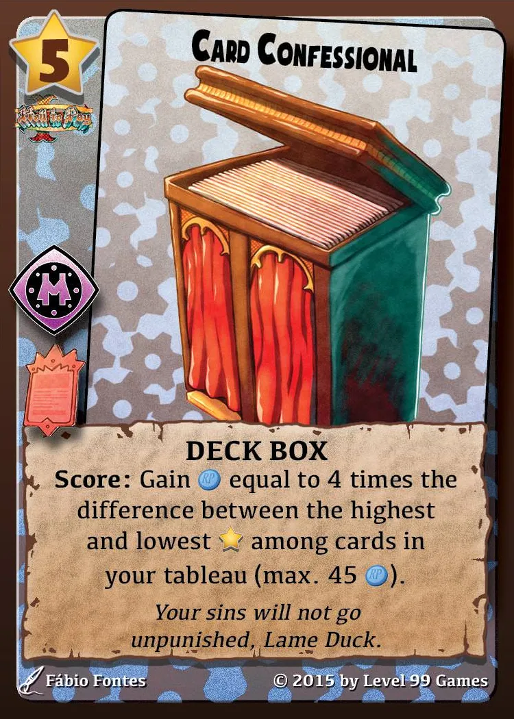 Card Confessional (Master Base)