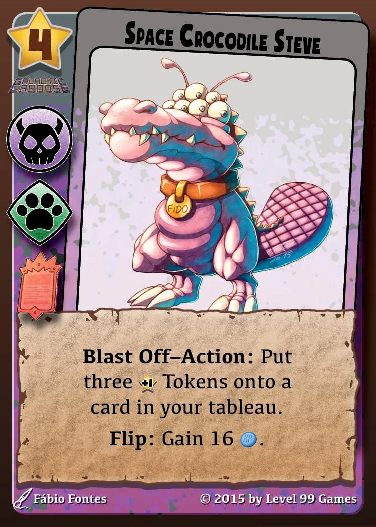 Space Crocodile Steve (Master Base)