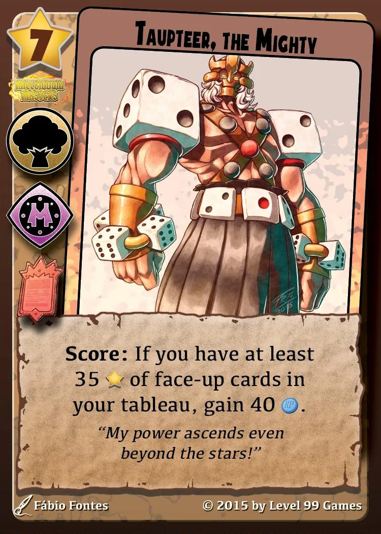 Taupteer, the Mighty (Master Base)
