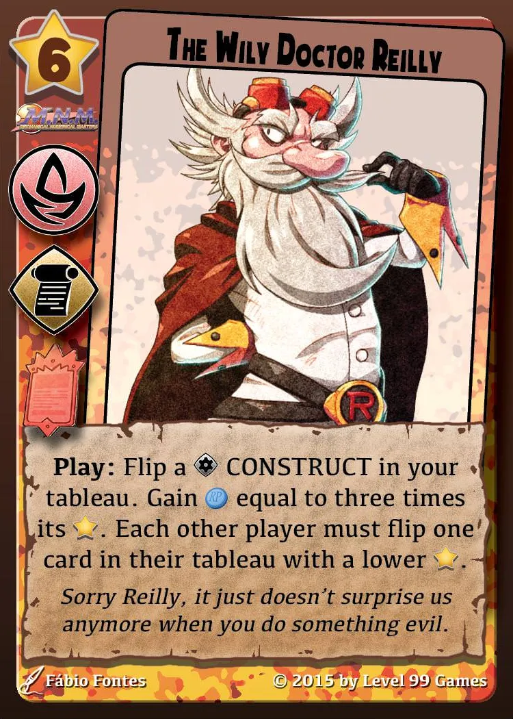 The Wily Doctor Reilly (Master Base)