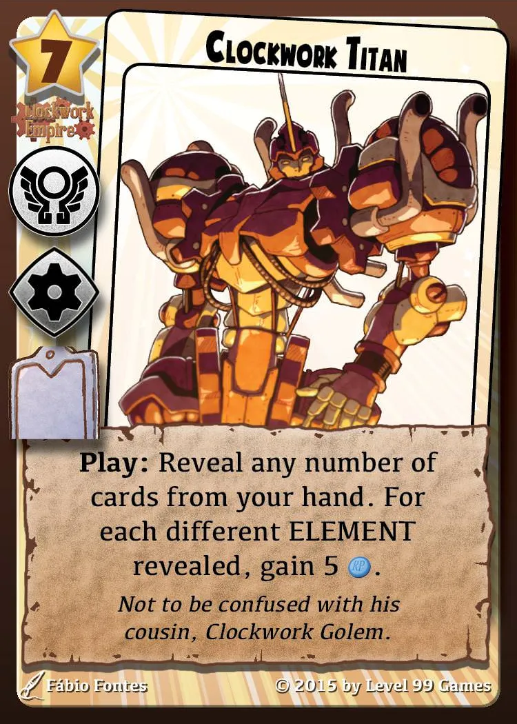 Clockwork Titan (Premium Base)