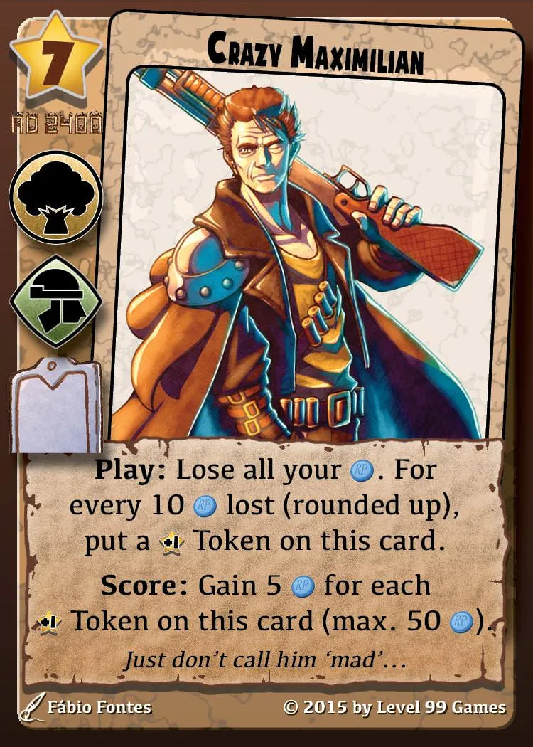 Crazy Maximilian (Premium Base)