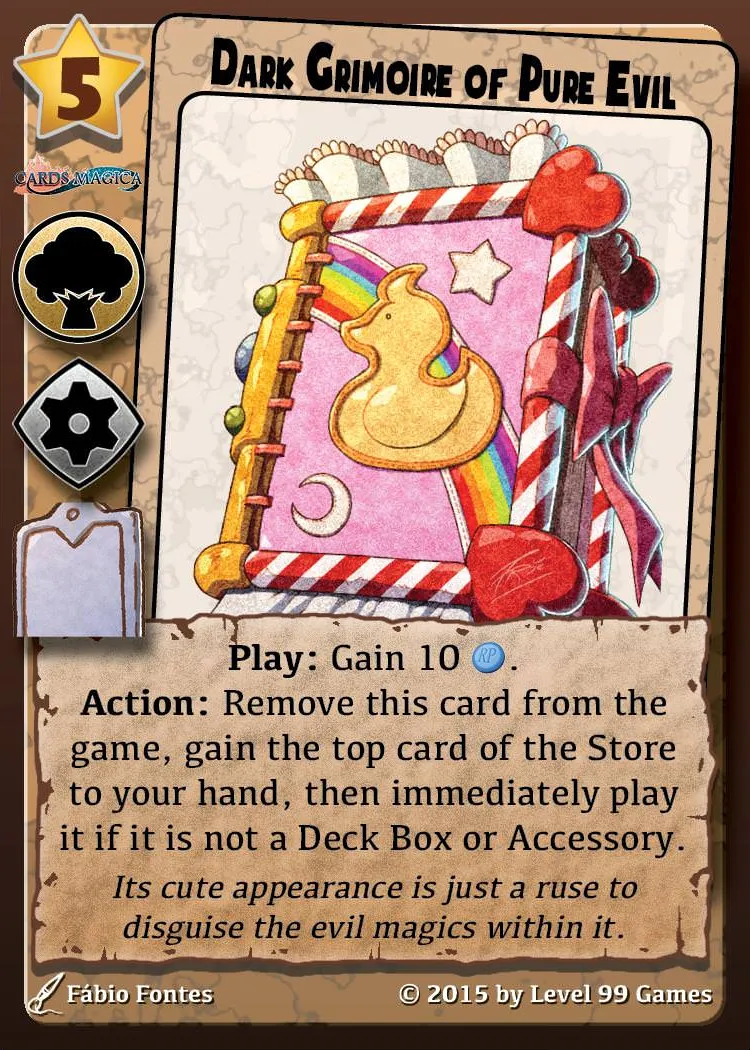 Dark Grimoire of Pure Evil (Premium Base)