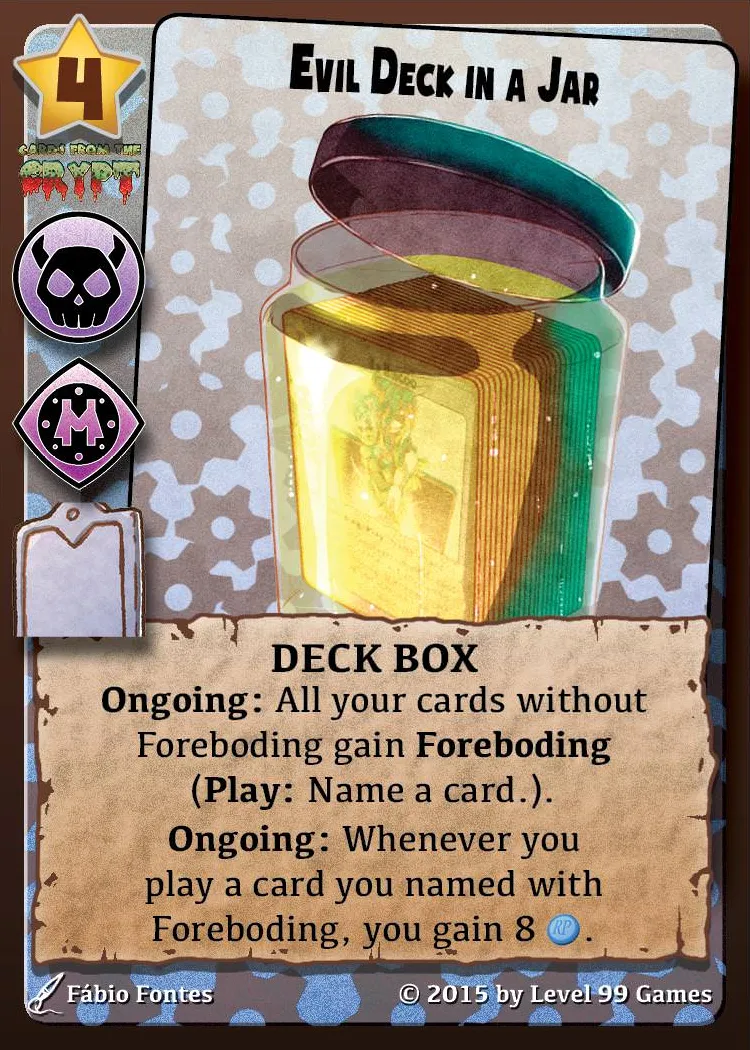 Evil Deck in a Jar (Premium Base)