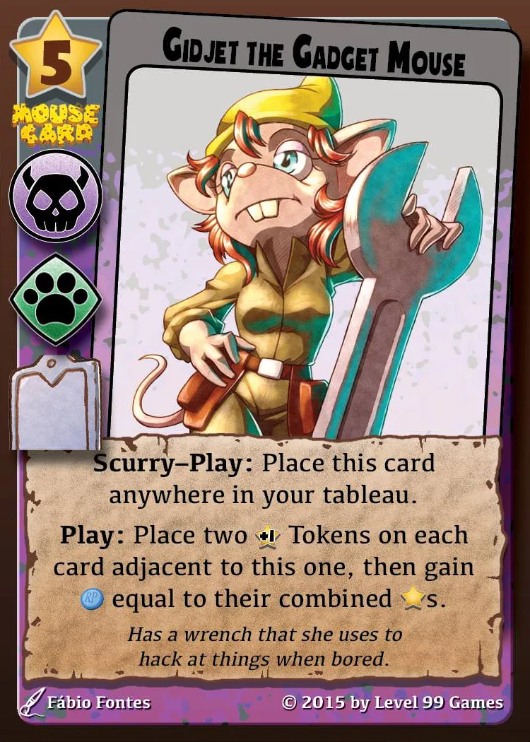 Gidjet the Gadget Mouse (Premium Base)