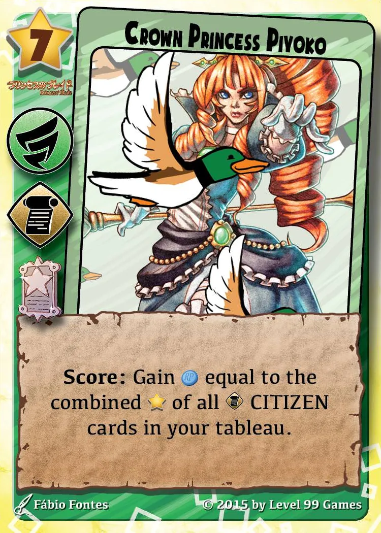 Crown Princess Piyoko (Silver Promo Base)
