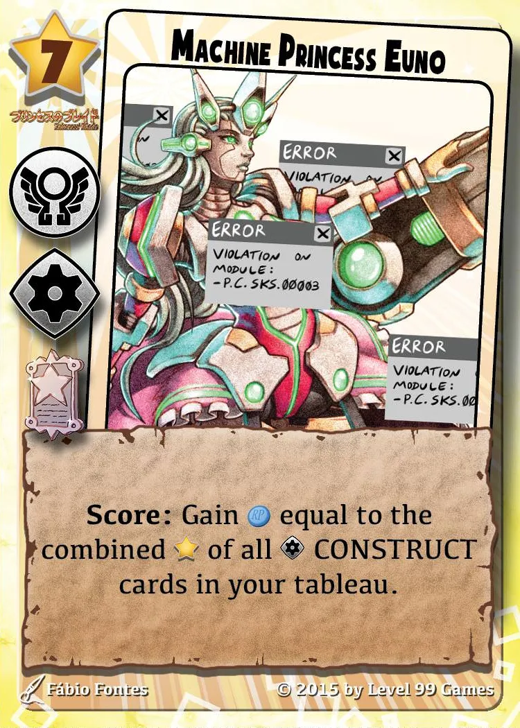 Machine Princess Euno (Silver Promo Base)