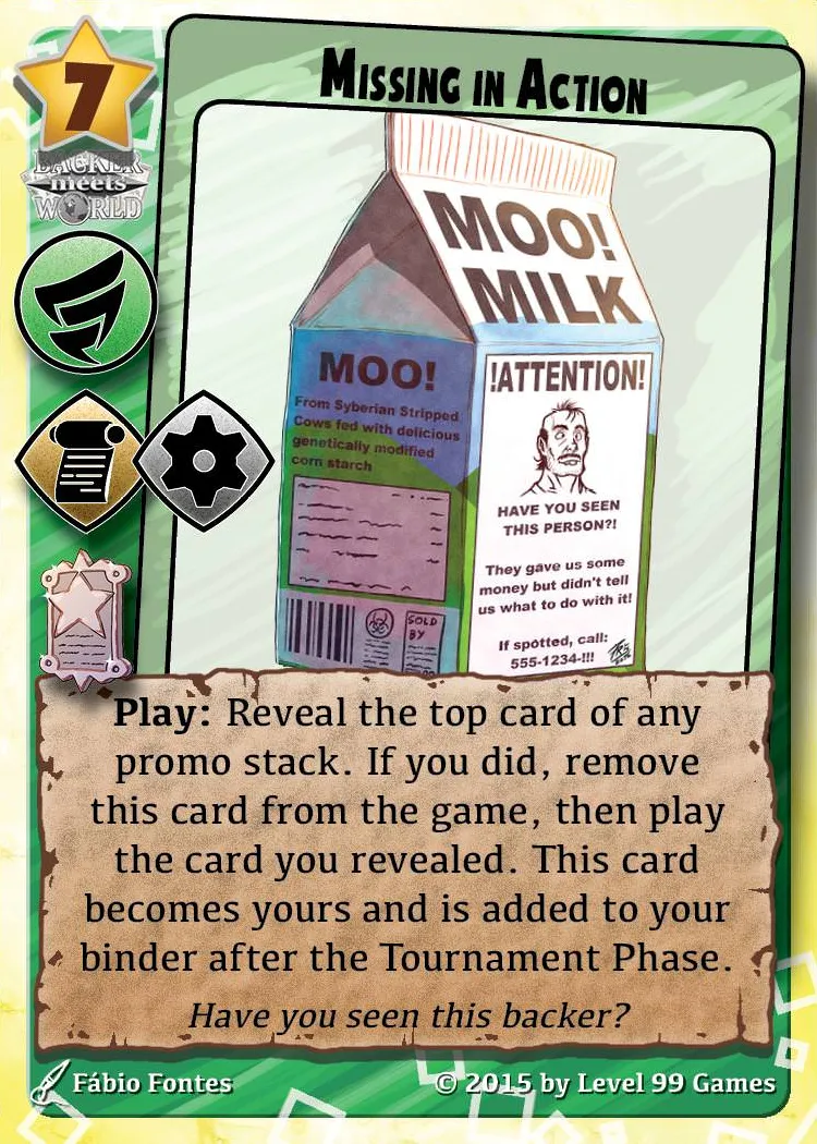 Missing in Action (Silver Promo Base)