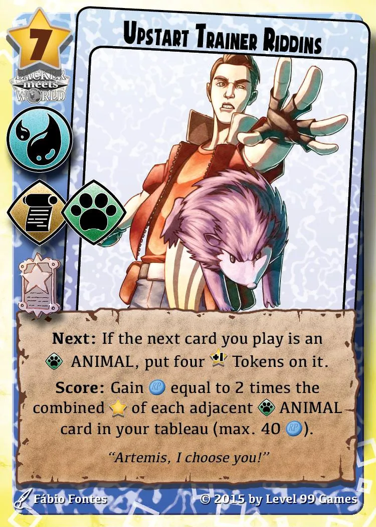 Upstart Trainer Riddins (Silver Promo Base)