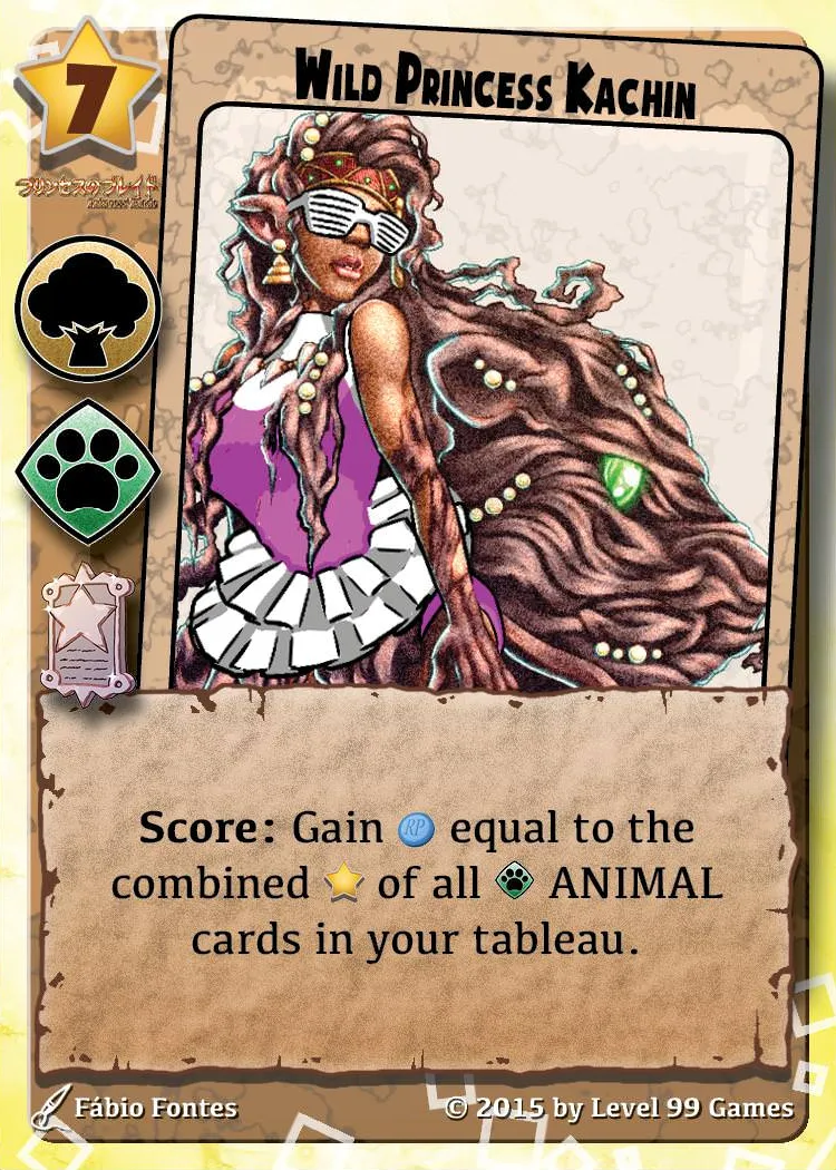 Wild Princess Kachin (Silver Promo Base)