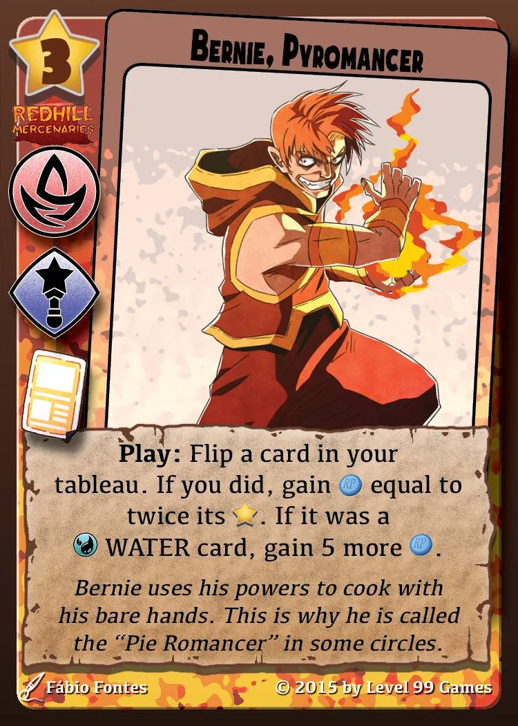 Bernie, Pyromancer (Starter Set Rotation)