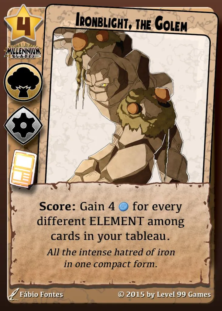 Ironblight, the Golem (Core Base)