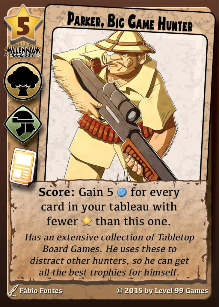 Parker, Big Game Hunter (Core Base)