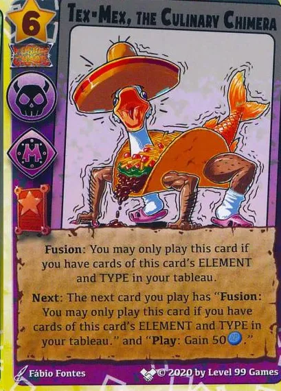 Tex-Mex, the Culinary Chimera (Bronze Promo Collusion)