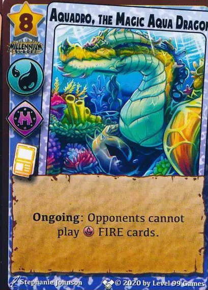 Aquadrao, the Magic Aqua Dragon (Core Collusion)