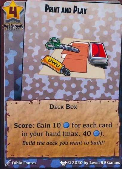 Print and Play (Core Collusion)