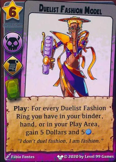 Duelist Fashion Model (Expansion Collusion)