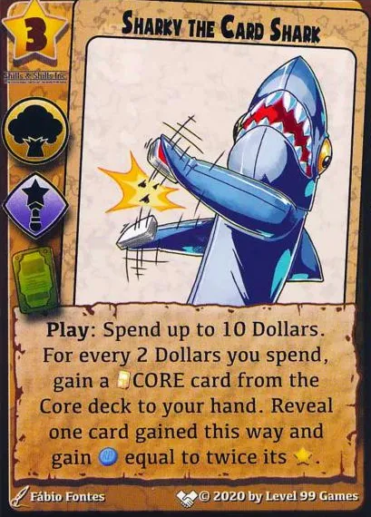 Sharky the Card Shark (Expansion Collusion)