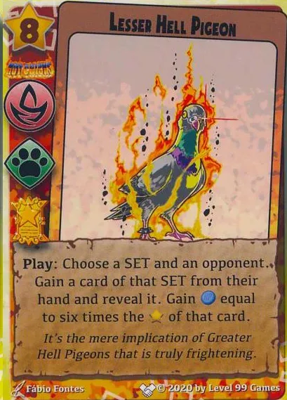Lesser Hell Pigeon (Gold Promo Collusion)