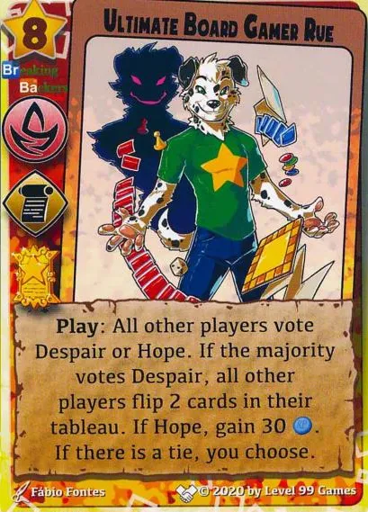 Ultimate Board Gamer Rue (Gold Promo Collusion)