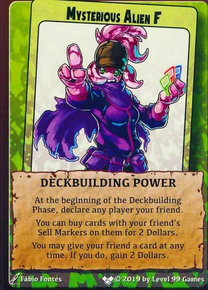 Mysterious Alien F (Character Mini Expansion #10 (Extra Characters))