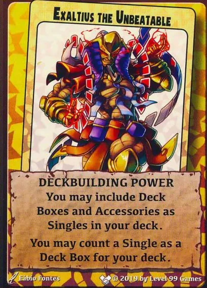 Exaltius the Unbeatable (Character (Co-Op) Mini Expansion #10 (Extra Characters))
