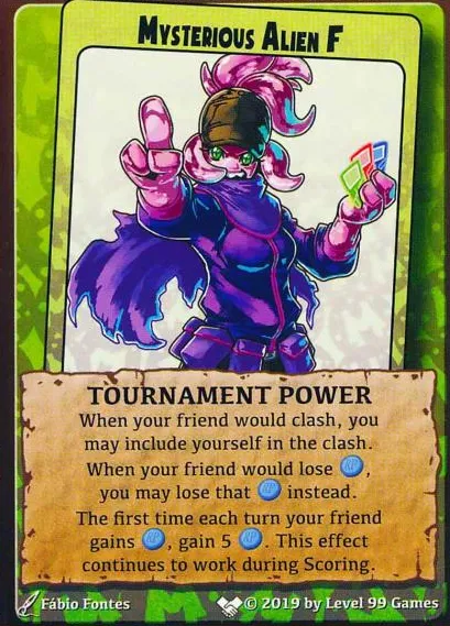 Mysterious Alien F (Character (Co-Op) Mini Expansion #10 (Extra Characters))