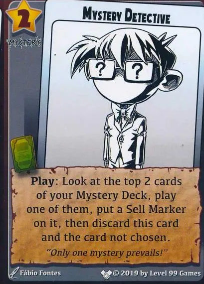 Mystery Detective (Character Expansion Mini Expansion #10 (Extra Characters))
