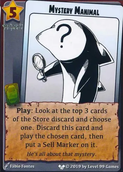 Mystery Manimal (Character Expansion Mini Expansion #10 (Extra Characters))